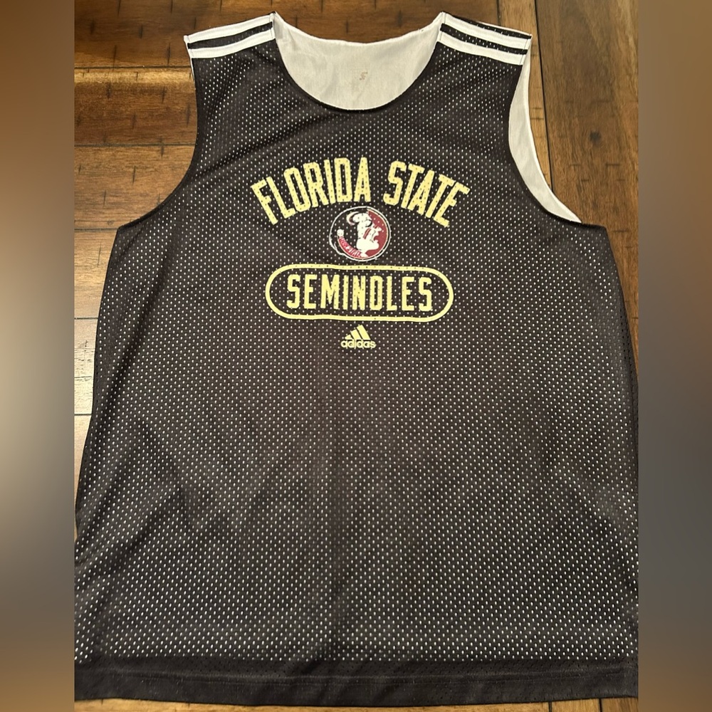 Adidas Black Florida State Seminoles Basketball practice pinney